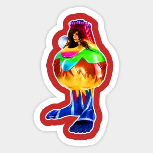 Bjork Volta Album Sticker